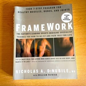 ‼️Sale 4X$10‼️ Frame Work Book Exercise Healthy